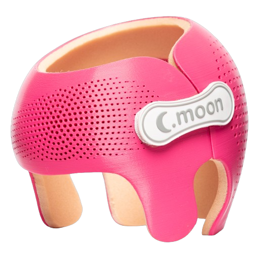 Órtese craniana C-Moon na cor Rosa