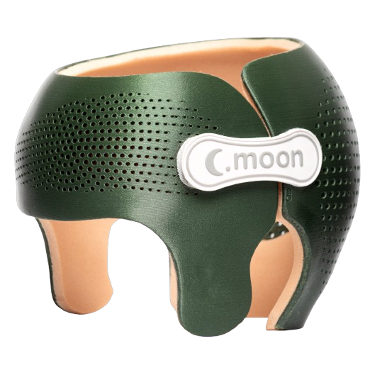 Órtese craniana C-Moon na cor Verde
